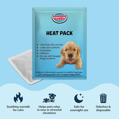 Snuggle Puppy Heartbeat Puppy Toy for Large Breeds, Breed Buddies Collection-Great Dane, Plush Dog Toy with Real-Feel Pulse and Heat Pack for Crate Time, First Nights, and Rest