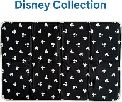 The Green Pet Shop Cool Pet Pad - Extra Large, Disney’s Mickey & Minnie Mouse - Self-Cooling, Pressure Activated Mat for Dogs & Cats from 80+ lbs - Non-Toxic Gel, No Water Needed