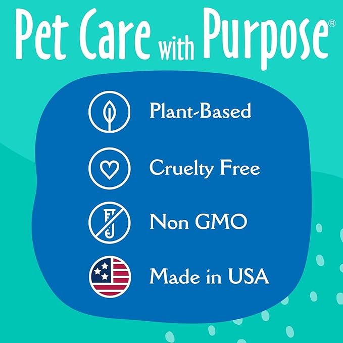 earthbath Hypo-Allergenic Grooming Wipes - Fragrance Free Aloe Vera, Vitamin E, Gentle on Sensitive Skin, Good for Dogs & Cats - Handily Clean Your Pets' Dirty Paws & Undercoat - 100 Count, Pack of 1