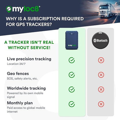 Ultra GPS Tracker for Vehicles – Rugged Waterproof GPS Locator for Cars, Trucks, Hidden Tracking Device, 4G LTE, Real-Time Updates, Long Battery Life (12-Mo Subscription Included)