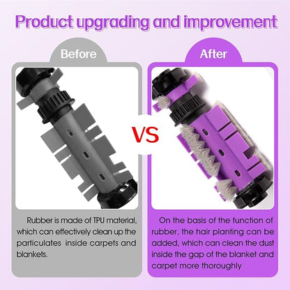 Upgraded 1.35in 2252 Pet Turbine eraser Hair Brush Tool Attachment for Bissell Cleanview Swivel Pet Crosswave 2252 2489 2486 2254 22543 24899 3437F 3774F 27909 Vacuum Replacement Parts 1608089 Purple