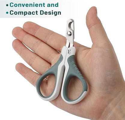 Mr. Pen Cat Nail Trimmer - Cat Nail Clippers - Olive - Stainless Steel Blades - Safe & Easy Nail Trimming for Cats of