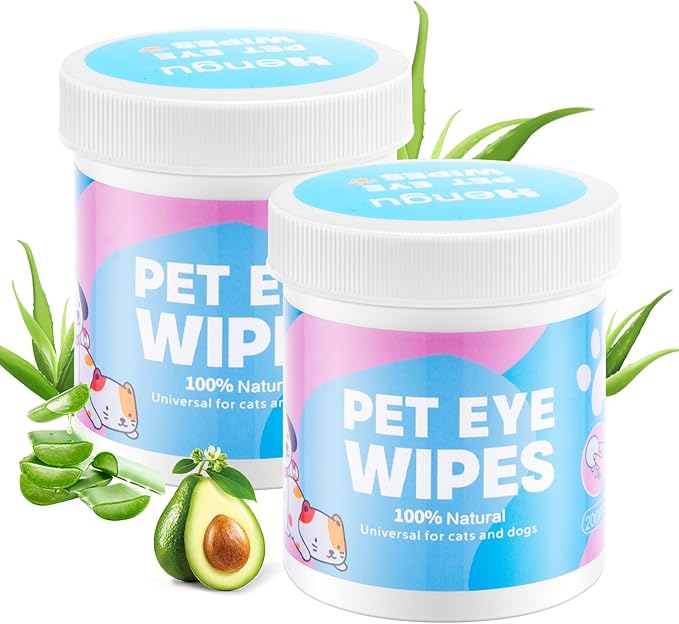 400Pcs Cleaning Pads for Dogs, Pet Cleaning Cloth for Dogs & Cats, Hypoallergenic Soothing Cleansing Pet Pads (200pcs x2)
