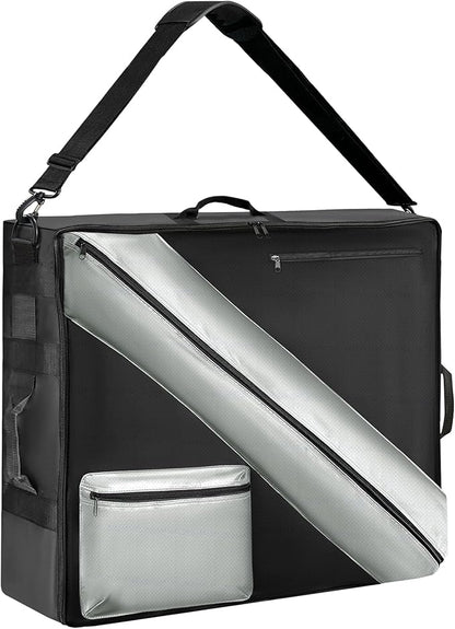 Storage Bag of Dog Playpen, Portable Dog Fence Bag for RV Travel, Compatible with Most 40" H, 8-Panel and 9-Stake Pet Fence Shoulder Bag, Patent Pending
