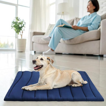 SCENEREAL Dog Cooling Mat for Crate, Thicken Self-Cooling Dog Pad Reversible (Cool & Warm), 36"x23" Pet Cool Bed for M Large XL Dogs,Kennel Sofa Mats Machine Washable, Durable Non-Toxic Gel, Outdoor