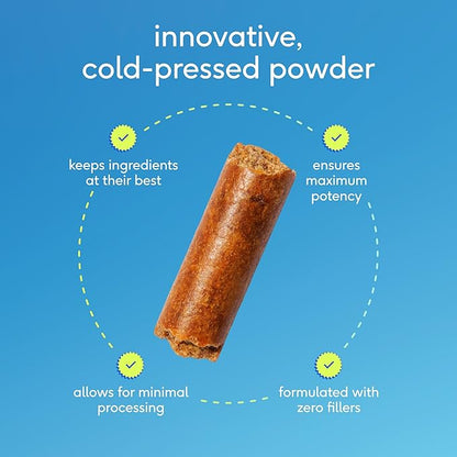 Native Pet GutWell Power Poop - Digestive Support & Fiber for Dogs - Promotes Healthy Stools, Supports Balanced Microbiome & Digestive Function - Triple-Biotic Blend & M-Fiber - 120 Scoops