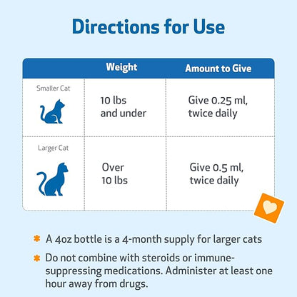 Pet Wellbeing Life Gold for Cats - Supports Detoxification & Healthy Immune Defenses with Burdock & Sheep Sorrel - NASC Certified & Vet-Formulated - 2 oz Liquid Formula