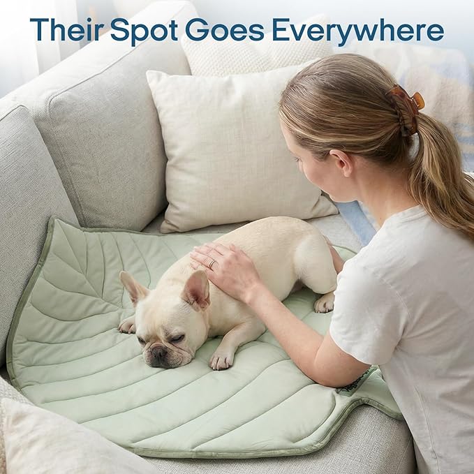 Vagascape Dog Cooling Mat, Washable Pet Cooling Mat, 47" x 45" Thick & Durable Large Cooling Mat for Dogs, Portable Foldable Premium Cooling Pad for Indoor, Outdoor, Travel, Camping, Patio and Beach