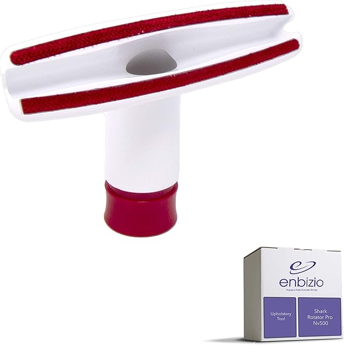 Premium Vacuum Replacement Parts & Accessories for Shark Rotator Upright Professional Lift Away Nv500 Nv501 Nv502 - Upholstery Pet Hair Brush Tool Attachment - White & Red