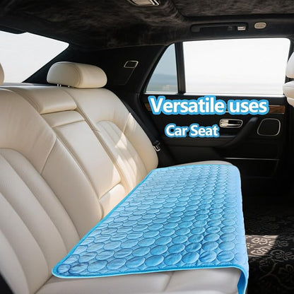 Dog Cooling mat, 40’’×28’’Washable Cooling Pad for Dogs, Large Dog mat Designed for Summer, Breathable and Easy to Carry pet mat for Dogs, Cats and Pets