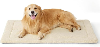 Bedsure Washable Dog Bed for Extra Large Dogs, Soft Foam Floor Pet Mat, Lightweight Travel Flat Puppy Mattress for Indoor Pet