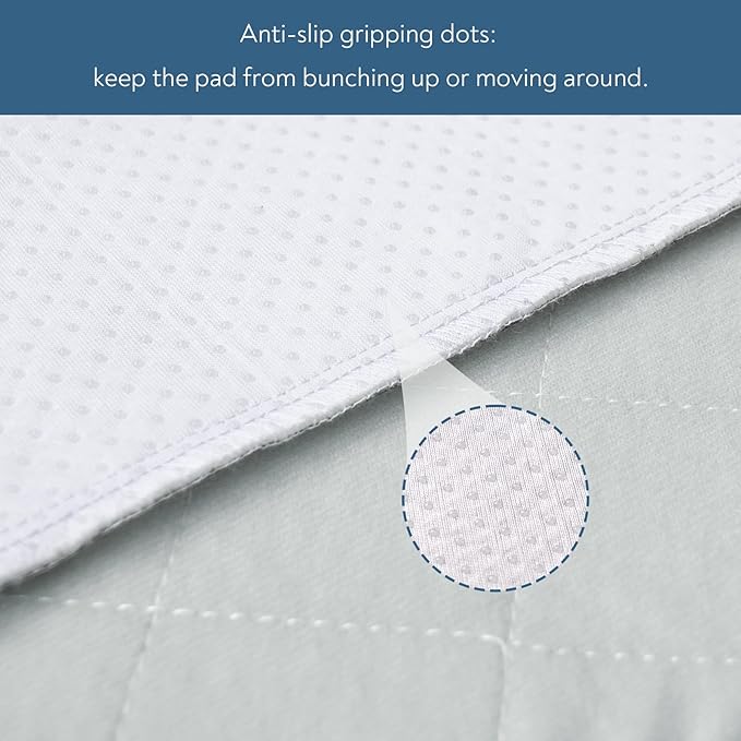Waterproof Chair Pads for Incontinence, 4 Pack Reusable Seat Protector Pads 18" x 16", Absorbent Wheelchair Pad Covers, Washable Chair Pads for Adults, Kids & Pets - Gray