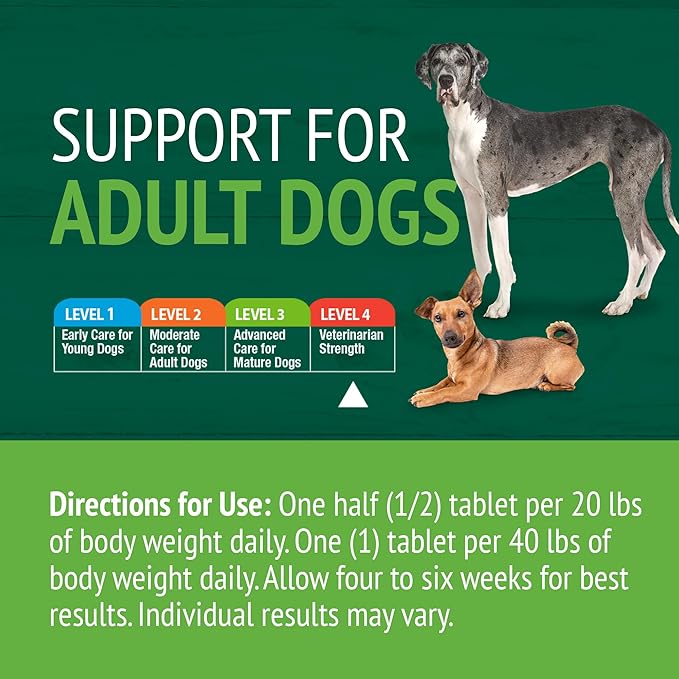 Petnc Level-4 Hip & Joint Health Supplement for Dogs (150 Count), Glucosamine Chondroitin MSM Dog Chews with Manganese, Liver-Flavored Bone & Joint Support Supplement