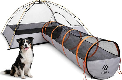 Elevon Extra-Large Pet Enclosure, Cat Tunnels Tents Suitable for Cats Dogs Rabbits, Indoor Outdoor Playpen Portable Exercise Tent with Carry Bag, 74" x 74"x 36"