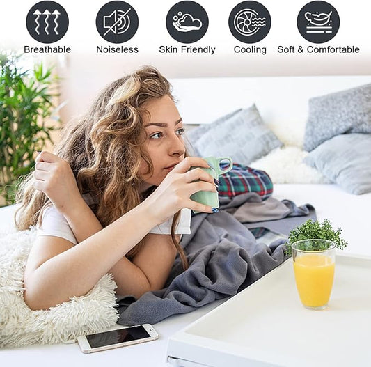 California King Mattress Protector Waterproof, Fitted Sheet Style Breathable Mattress Cover with Deep Pocket Fits Up to 18'', Machine Washable Noiseless Bed Cover for Kids Pets (White, 72'' X 84'')