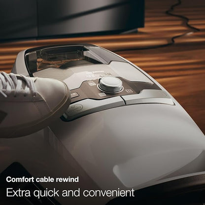 Miele Blizzard CX1 Pure Suction Bagless Canister Vacuum Cleaner with AllTeQ Universal Floorhead and Parquet Twister Floorhead, 1200 W, Graphite Gray – 10829430