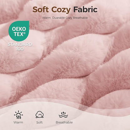 Orthopedic Dog Bed for Large Dog, Waterproof Pet Bed,Non-Slip Bottom and Egg-Crate Foam with Removable Washable Cover Crate Bed,Pink,36"x27"x3"