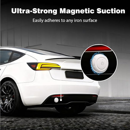 Mini GPS Tracker for Vehicles, Pets & Valuables – Real-Time Tracking Device, No SIM Card or Subscription Required, Waterproof & Magnetic Locator with Long Battery Life, Free App for iOS & Android