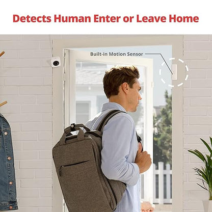 SwitchBot Door Alarm Contact Sensor- Smart Home Security Wireless Window Alarm and Door Sensor, Add SwitchBot Hub to Make it Compatible with Alexa (3)