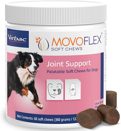 Virbac - MOVOFLEX Soft Chews Are a Joint Support Supplement for Dogs [Large Dogs 80 lb+] (60 ct.)