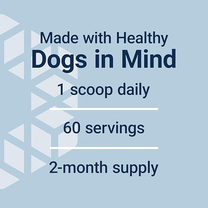 Life Extension Dog Mix, Dog Vitamins and Supplements, probiotics, L-carnitine, B12, folic Acid, Vitamin C, Vitamin E, Rosemary, Nutrient Absorption, Gluten-Free, Non-GMO, 60 Servings