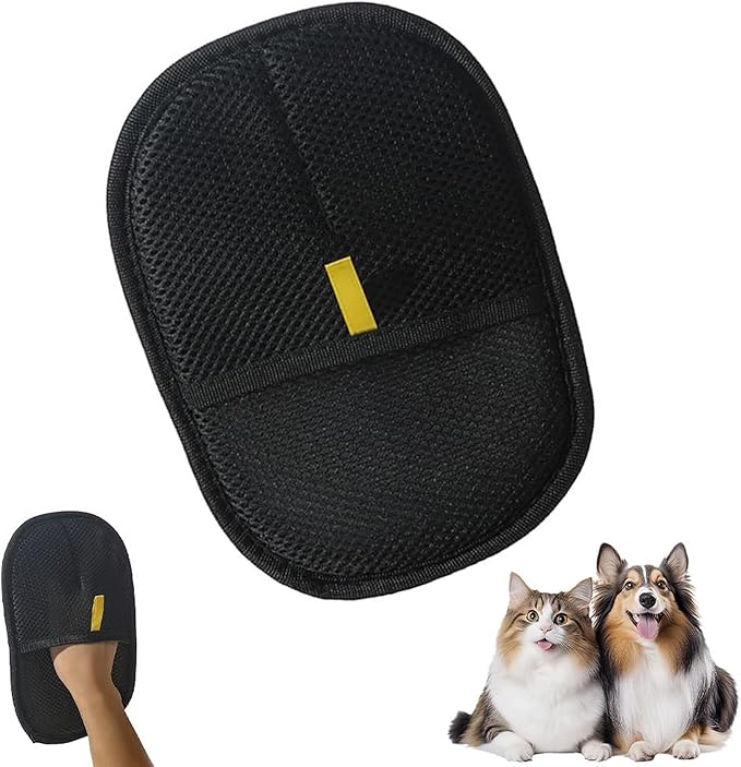 Acmefun Saker Pet Hair Remover |Grooming Glove for Dogs & Cats | Reusable Deshedding Tool | Massage Brush for Short/Long Hair (1 PCS)