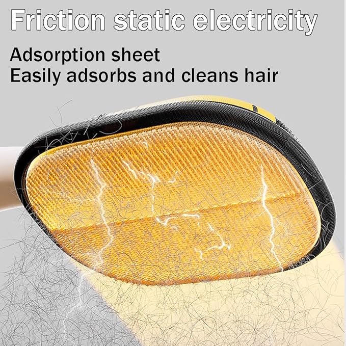 Electrostatic Pet Hair Removal Glove, Static Removal Gloves for Pet Hair, Reusable Double Sided Electrostatic Pet Hair Remover for Couch, Furniture, Carpet, Car Seat (3PCS)