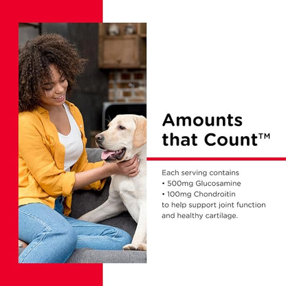 Nutri-Vet Hip & Joint Regular Strength Chewable Dog Supplements, Joint Supplement for Dogs, Chewable Supplement, Formulated with Glucosamine Chondroitin, Pet Supplies, Puppy Essentials, 180 Count