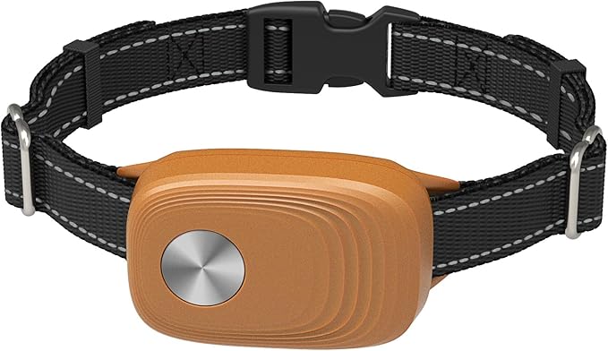Automatic Pet Door Collar Compatible with High Tech Pet Door for MS-4 or MS-6, Sunset Orange,1PK