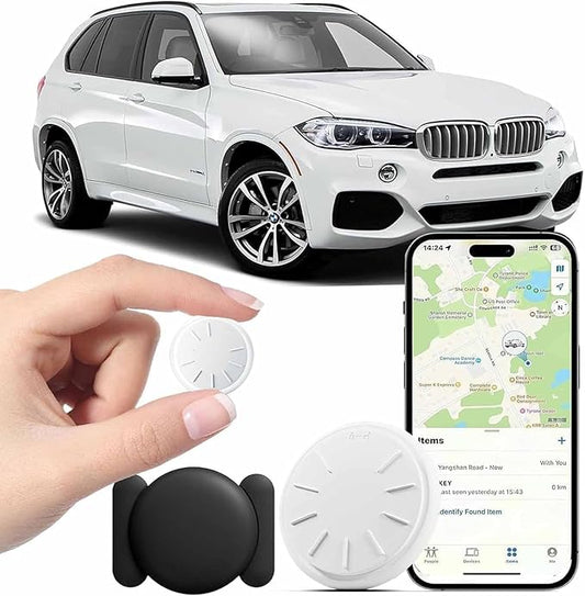 GPS Tracker for Vehicles,No Subscription No Monthly Fee Tracker Device for Vehicles,Hidden Car Locator Tracking Device,Mini Portable GPS Tracker for Cars,Trucks,Motorcycle(iOS Only)