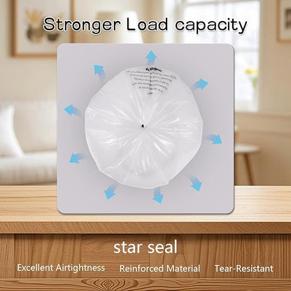 150 Pack Heavy Duty Self-Cleaning Litter Box Liners, Compatible with Litter-Robot 3/4, Extra Thick Waste Drawer Liners, 9-11 Gallons of Capacity, Easy to Empty