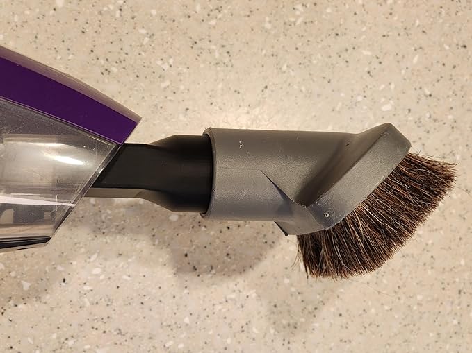 Tool Adapter Attachment for Bissell Pet Hair Eraser Hand Vacuum, Dusting Brush Accessory