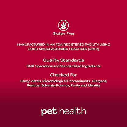 Pet Health OPC Formula with Glucosamine for Dogs & Cats, Beef Flavor – Joint Support, Healthy Circulation, Antioxidant Protection, Supports Cardiovascular & Visual Health (90 Servings)