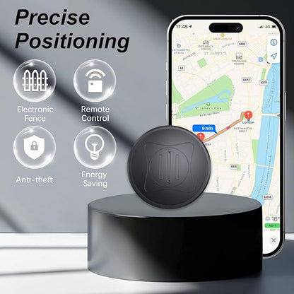 Mini GPS Tracker for Vehicles: Tracker Device for Vehicles Hidden No Subscription No Monthly Fee Car Tracker Device Magnetic Real-Time Tracking (GF10-09)
