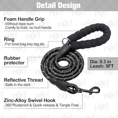 BEAUTYZOO Small Dog Harness and Leash Set,Step in No Choke No Pull Soft Mesh Dog Harnesses Reflective for Extra-Small Medium Puppy Dogs and Cats, Plaid Dog Vest Harness for XS S Pets, Grey XXS