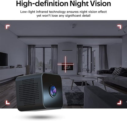 2K Hidden Cameras - Indoor Camer - Spy Cameras -Nanny Camera - WiFi Wireless Cam - HD Surveillance Cam - Home Camer for Pet/Baby - with Night Vision - -Motion Detection Surveillance Cameras