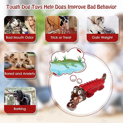 Jeefome Dog Toys for Aggressive Chewers - Indestructible Dog Toy to Keep Them Busy & Reduce Boredom for Small/Medium/Large Breed