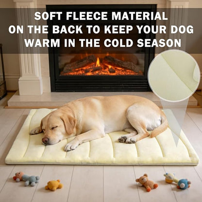 SCENEREAL Dog Cooling Mat for Crate, Thicken Self-Cooling Dog Pad Reversible (Cool & Warm), 36"x23" Pet Cool Bed for M Large XL Dogs,Kennel Sofa Mats Machine Washable, Durable Non-Toxic Gel, Outdoor