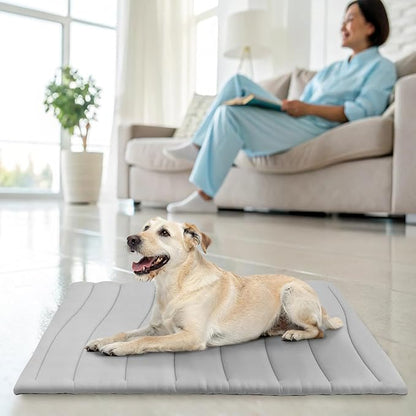 SCENEREAL Dog Cooling Mat for Crate, Thicken Self-Cooling Dog Pad Reversible (Cool & Warm), 36"x23" Pet Cool Bed for M Large XL Dogs,Kennel Sofa Mats Machine Washable, Durable Non-Toxic Gel, Outdoor