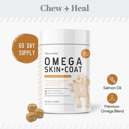 Omega Skin + Coat Dog Supplement