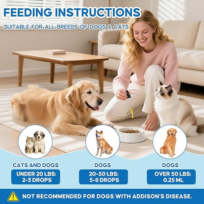 Yakucho Seizure Guardian for Dogs and Cats, Nervous System Support for Dogs and Cats, Supports Relaxation & Calm Behavior, Natural Herbal Formula, Easy to Use – 59 mL