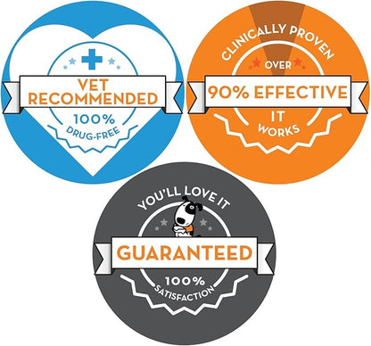 ThunderEase Dog Calming Pheromone Diffuser Refill | Powered by ADAPTIL | Vet Recommended to Relieve Separation Anxiety, Stress Barking and Chewing, and The Fear of Fireworks and Thunderstorms (30 Day