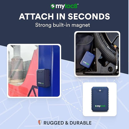 Ultra GPS Tracker for Vehicles – Rugged Waterproof GPS Locator for Cars, Trucks, Hidden Tracking Device, 4G LTE, Real-Time Updates, Long Battery Life (12-Mo Subscription Included)