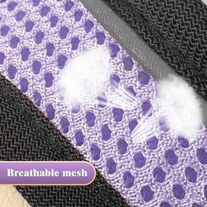 YIMEIS Dog Harness and Leash Set, No Pull Soft Mesh Pet Harness, Reflective Adjustable Puppy Vest for Small Medium Large Dogs, Cats (Taro Purple, Medium (Pack of 1)