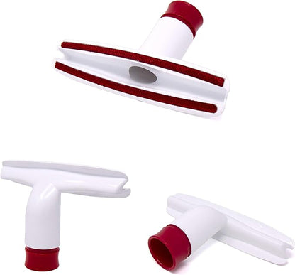 Premium Vacuum Replacement Parts & Accessories for Shark Rotator Upright Professional Lift Away Nv500 Nv501 Nv502 - Upholstery Pet Hair Brush Tool Attachment - White & Red