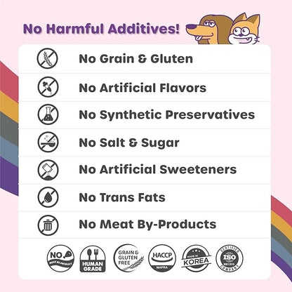 Choolip Squeeze Vita Stick Lickable Cat and Dog Treats – 49-Count Variety Pack – Real Meat Puree with Multivitamins for Total Pet Wellness – Grain-Free, High-Moisture, Vet-Formulated