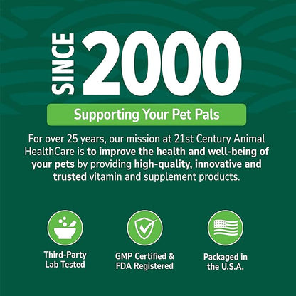 Petnc Calming Aid Soft Chews for Dogs (120 Count), For Dogs of All Sizes, Helps Promote Calmness & Relaxation, Calming Chews for Travel, Grooming, & Separation Support, Liver Flavor