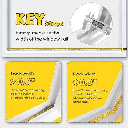 Cat Door for Window with Safety Window Lock, Adapt to Windows of Different Width, 5 Min Non-Destructive Installation Cat Window Door Insert, Aluminum Alloy Frame, 4 Locking Modes, for Cat Only