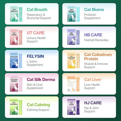 Doctor By FELYSIN L-Lysine for Cats Lickable Immune Support Supplement Allergy Relief, Sneezing, Runny Nose, Cold, Watery Eyes Respiratory Health with Beta-Glucan & Taurine – 30 Individually Packaged