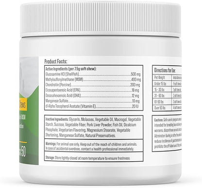 VetraFlex Max Joint Complete Chews - 50 Count